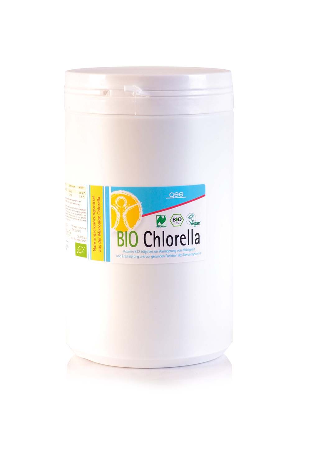 Naturland Bio Chlorella-Pulver